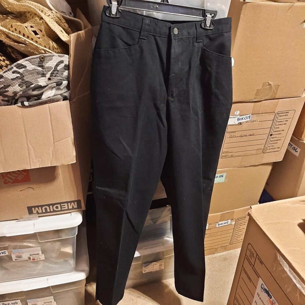 NEW ! Lee Casual Women Jeans 100% Cotton Black Size 30 1/8x31 3/8